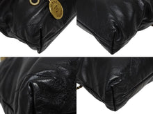 画像をギャラリービューアに読み込む, 極美品 CHANEL シャネル シャネル22 ミニ チェーンショルダーバッグ ランダム番台 ココマーク カーフスキン ブラック 中古 4b010894