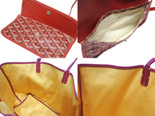 画像をギャラリービューアに読み込む, 極美品 GOYARD ゴヤール × MASTERMIND マスターマインド LOVELESS限定 ラブレス サンルイPM トートバッグ No.060 レッド 中古 4b010910