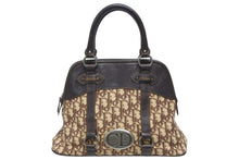 Load image into Gallery viewer, Christian Dior クリスチャンディオール ストリートシック ハンドバッグ 15-MA-0062 トロッター柄 ガリアーノ期 シルバー金具 美品 中古 4b010963