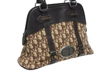 Load image into Gallery viewer, Christian Dior クリスチャンディオール ストリートシック ハンドバッグ 15-MA-0062 トロッター柄 ガリアーノ期 シルバー金具 美品 中古 4b010963
