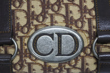 Load image into Gallery viewer, Christian Dior クリスチャンディオール ストリートシック ハンドバッグ 15-MA-0062 トロッター柄 ガリアーノ期 シルバー金具 美品 中古 4b010963