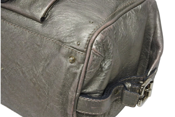 Chloe クロエ パディントン ワンショルダーバッグ 02 08 51 5366 シャンパンゴールド レザー ゴールド金具 良品 中古 4b010784