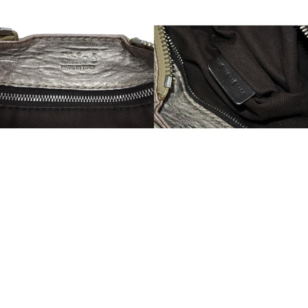 Chloe クロエ パディントン ワンショルダーバッグ 02 08 51 5366 シャンパンゴールド レザー ゴールド金具 良品 中古 4b010784