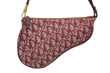 Load image into Gallery viewer, 極美品 ChristianDior クリスチャンディオール サドルポーチ ワンショルダーバッグ トロッター MC1022 レッド 中古 4b010962