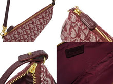 Load image into Gallery viewer, 極美品 ChristianDior クリスチャンディオール サドルポーチ ワンショルダーバッグ トロッター MC1022 レッド 中古 4b010962