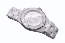 画像をギャラリービューアに読み込む, CHANEL シャネル J12 H1906 腕時計 セラミック 38mm 12Pダイヤ ホワイト 自動巻 白文字盤 美品 中古 4b001101