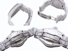 画像をギャラリービューアに読み込む, CHANEL シャネル J12 H1906 腕時計 セラミック 38mm 12Pダイヤ ホワイト 自動巻 白文字盤 美品 中古 4b001101