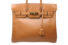 画像をギャラリービューアに読み込む, HERMES エルメス Haut a Courroies オータクロア 32 ハンドバッグ アルデンヌ ナチュラル ゴールド金具 ○Y刻印 美品 中古 4b011027