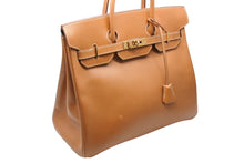 画像をギャラリービューアに読み込む, HERMES エルメス Haut a Courroies オータクロア 32 ハンドバッグ アルデンヌ ナチュラル ゴールド金具 ○Y刻印 美品 中古 4b011027