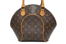 Load image into Gallery viewer, LOUIS VUITTON ルイヴィトン エリプスPM ハンドバッグ モノグラム M51127 PVC ヌメ革 ブラウン ゴールド金具 美品 中古 4b011042