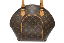Load image into Gallery viewer, LOUIS VUITTON ルイヴィトン エリプスPM ハンドバッグ モノグラム M51127 PVC ヌメ革 ブラウン ゴールド金具 美品 中古 4b011042