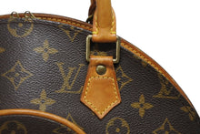 Load image into Gallery viewer, LOUIS VUITTON ルイヴィトン エリプスPM ハンドバッグ モノグラム M51127 PVC ヌメ革 ブラウン ゴールド金具 美品 中古 4b011042