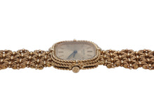 Load image into Gallery viewer, PATEK PHILIPPE パテックフィッリップ 腕時計 手巻き ブレス一体型 重量約48.1g 18KYG ケース幅23mm ゴールド文字盤 美品 中古 4b011049