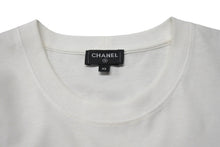 画像をギャラリービューアに読み込む, CHANEL シャネル ハートココマーク 半袖Tシャツ P74383K10851 サイズXS スプレー ラインストーン ピンク ホワイト 美品 中古 4b001109