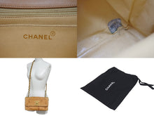 Load image into Gallery viewer, CHANEL シャネル ベースボールステッチ チェーンショルダーバッグ ココマーク エンボス加工 レザー ゴールド金具 ブラウン 美品 中古 4b001110