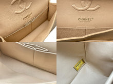 Load image into Gallery viewer, 新品同様 CHANEL シャネル マトラッセ25 Wフラップ Wチェーンショルダーバッグ 14番台 キャビアスキン ベージュ ゴールド金具 中古 4b011124
