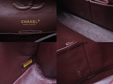 Load image into Gallery viewer, 極美品 CHANEL シャネル マトラッセ25 Wフラップ Wチェーンショルダーバッグ ブラック 22番台 キャビアスキン ココマーク ゴールド金具 中古 4b011131
