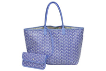 Load image into Gallery viewer, 新品同様 GOYARD ゴヤール2025SS リミテッドエディション サンルイPM トートバッグ スペシャルカラー アイリス PVC レザー 中古 4b011140