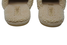 Load image into Gallery viewer, 新品未使用 CHANEL シャネル スリッパ サンダル ココマーク マトラッセ ボア スリッパ ルームシューズ G45121 ベージュ サイズ37 中古 4b011146