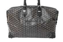 画像をギャラリービューアに読み込む, GOYARD ゴヤール ボストンバッグ バックボーイング45 ブラック ロゴ 美品 中古 4b001115