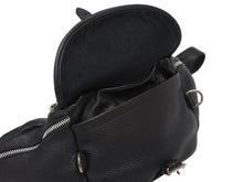 Load image into Gallery viewer, 極美品 CHROME HEARTS クロムハーツ #1 SNAT PACK スナットパック ウエストバッグ ガンスリンガーベルト レザー ブラック 中古 4b011157
