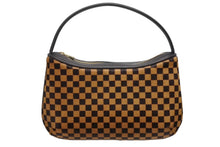 Load image into Gallery viewer, 新品未使用 LOUIS VUITTON ルイヴィトン ダミエソバージュ タイガー ハンドバッグ M92132 ハラコ レザー ブラウン ゴールド金具 中古 4b011419