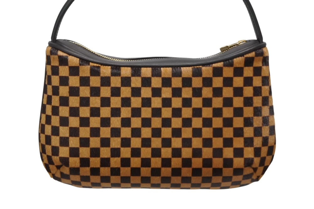 New and unused LOUIS VUITTON Damier Sauvage Tiger handbag M92132 Harako leather brown gold hardware used 4b011419