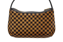 Load image into Gallery viewer, 新品未使用 LOUIS VUITTON ルイヴィトン ダミエソバージュ タイガー ハンドバッグ M92132 ハラコ レザー ブラウン ゴールド金具 中古 4b011419