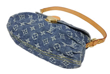Load image into Gallery viewer, 極美品 LOUIS VUITTON ルイヴィトン ミニプリーティ ワンショルダーバッグ M95050 モノグラム デニム インディゴブルー 中古 4b011189