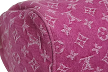 Load image into Gallery viewer, 極美品 LOUIS VUITTON ルイヴィトン ネオスピーディ ハンドバッグ M95214 モノグラムデニム ゴールド金具 ピンク 中古 4b011192