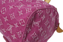 Load image into Gallery viewer, 極美品 LOUIS VUITTON ルイヴィトン ネオスピーディ ハンドバッグ M95214 モノグラムデニム ゴールド金具 ピンク 中古 4b011192