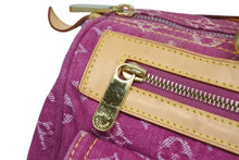 Load image into Gallery viewer, 極美品 LOUIS VUITTON ルイヴィトン ネオスピーディ ハンドバッグ M95214 モノグラムデニム ゴールド金具 ピンク 中古 4b011192