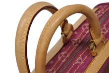 Load image into Gallery viewer, 極美品 LOUIS VUITTON ルイヴィトン ネオスピーディ ハンドバッグ M95214 モノグラムデニム ゴールド金具 ピンク 中古 4b011192