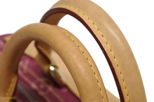 Load image into Gallery viewer, 極美品 LOUIS VUITTON ルイヴィトン ネオスピーディ ハンドバッグ M95214 モノグラムデニム ゴールド金具 ピンク 中古 4b011192