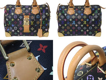 Load image into Gallery viewer, LOUIS VUITTON ルイヴィトン スピーディ30 ハンドバッグ M92642 モノグラム マルチカラー ブラック ゴールド金具 美品 中古 4b001120