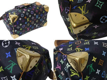 Load image into Gallery viewer, LOUIS VUITTON ルイヴィトン スピーディ30 ハンドバッグ M92642 モノグラム マルチカラー ブラック ゴールド金具 美品 中古 4b001120