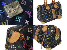 Load image into Gallery viewer, LOUIS VUITTON ルイヴィトン スピーディ30 ハンドバッグ M92642 モノグラム マルチカラー ブラック ゴールド金具 美品 中古 4b001120