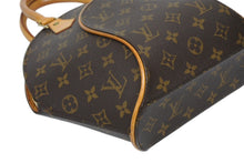 Load image into Gallery viewer, LOUIS VUITTON ルイヴィトン エリプスPM ハンドバッグ モノグラム M51127 PVC ヌメ革 ブラウン ゴールド金具 美品 中古 4b009662