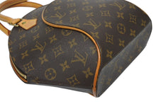 Load image into Gallery viewer, LOUIS VUITTON ルイヴィトン エリプスPM ハンドバッグ モノグラム M51127 PVC ヌメ革 ブラウン ゴールド金具 美品 中古 4b009662