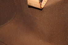 Load image into Gallery viewer, LOUIS VUITTON ルイヴィトン エリプスPM ハンドバッグ モノグラム M51127 PVC ヌメ革 ブラウン ゴールド金具 美品 中古 4b009662