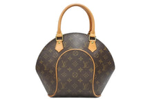 Load image into Gallery viewer, LOUIS VUITTON ルイヴィトン エリプスPM ハンドバッグ モノグラム M51127 PVC ヌメ革 ブラウン ゴールド金具 美品 中古 4b009662