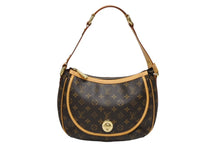 Load image into Gallery viewer, LOUIS VUITTON ルイヴィトン トゥラムPM ワンショルダーバッグ M40076 モノグラム PVC レザー ブラウン 廃盤 美品 中古 4b011271
