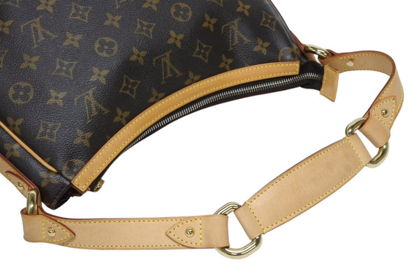 LOUIS VUITTON ルイヴィトン トゥラムPM ワンショルダーバッグ M40076 モノグラム PVC レザー ブラウン 廃盤 美品 中古 4b011271