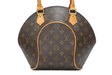 Load image into Gallery viewer, LOUIS VUITTON ルイヴィトン エリプスPM ハンドバッグ モノグラム M51127 PVC ヌメ革 ブラウン ゴールド金具 美品 中古 4b009662