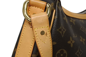 LOUIS VUITTON ルイヴィトン トゥラムPM ワンショルダーバッグ M40076 モノグラム PVC レザー ブラウン 廃盤 美品 中古 4b011271