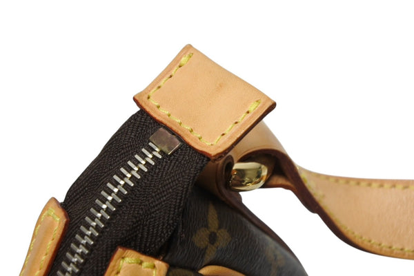 LOUIS VUITTON ルイヴィトン トゥラムPM ワンショルダーバッグ M40076 モノグラム PVC レザー ブラウン 廃盤 美品 中古 4b011271