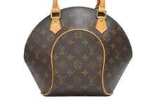 Load image into Gallery viewer, LOUIS VUITTON ルイヴィトン エリプスPM ハンドバッグ モノグラム M51127 PVC ヌメ革 ブラウン ゴールド金具 美品 中古 4b009662
