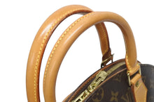 Load image into Gallery viewer, LOUIS VUITTON ルイヴィトン エリプスPM ハンドバッグ モノグラム M51127 PVC ヌメ革 ブラウン ゴールド金具 美品 中古 4b009662