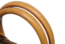 Load image into Gallery viewer, LOUIS VUITTON ルイヴィトン エリプスPM ハンドバッグ モノグラム M51127 PVC ヌメ革 ブラウン ゴールド金具 美品 中古 4b009662