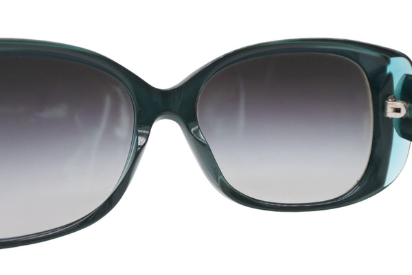 CHANEL シャネル サングラス アイウェア 5227-H-A c.1298/3C サイズ58□18 135 ココマーク クリアグリーン 美品 中古 4b011286